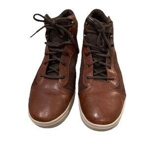 TIMBERLAND MEN'S *SENECA BAY* SNEAKER BOOT* COLOR~DK BROWN SIZE 13 Ortholite‎